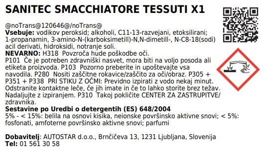 X1 Oxy /500ml/ za oksidirajuća mrlja