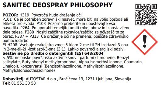 Deo spray / 300ml / miris philosophy