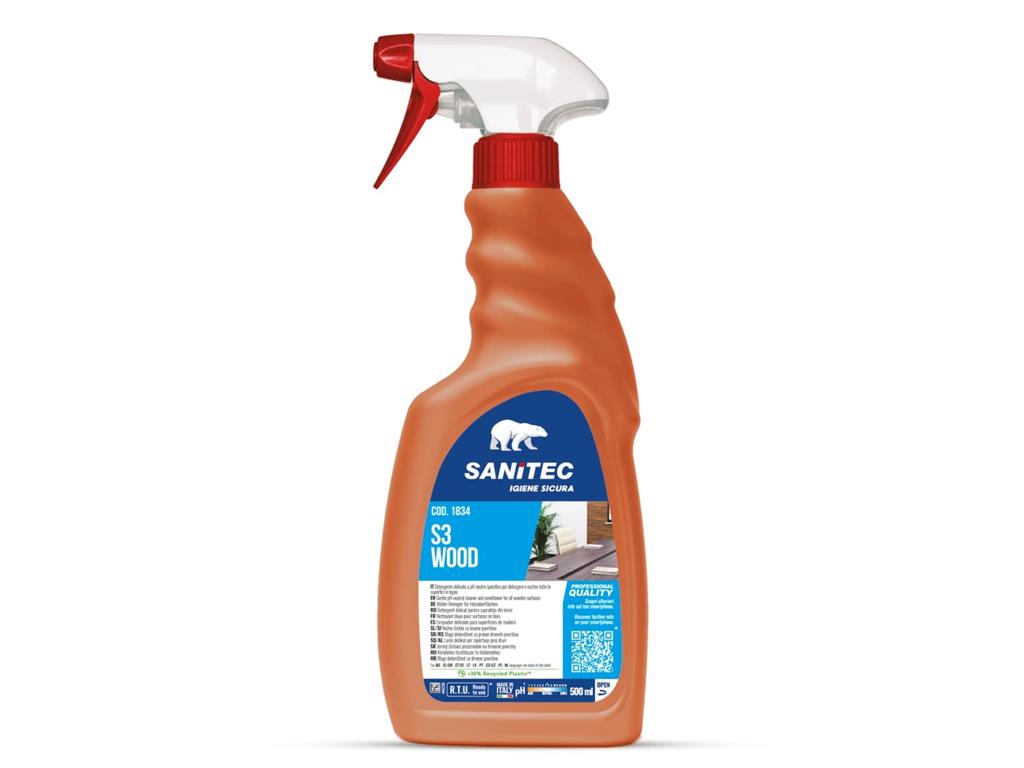 S3 wood /500ml/čišćenje drvenih površina