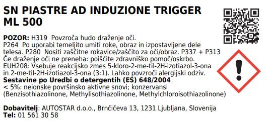 S5 /750ml/ indukcijske, keramičke ploče