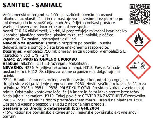 Sanialc Ultra / 750ml / višenamjensko sr