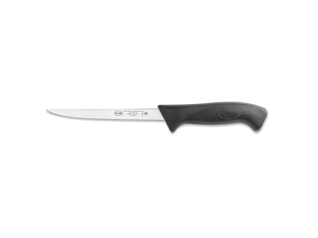 Nož za filetiranje / 16cm / flex / crni