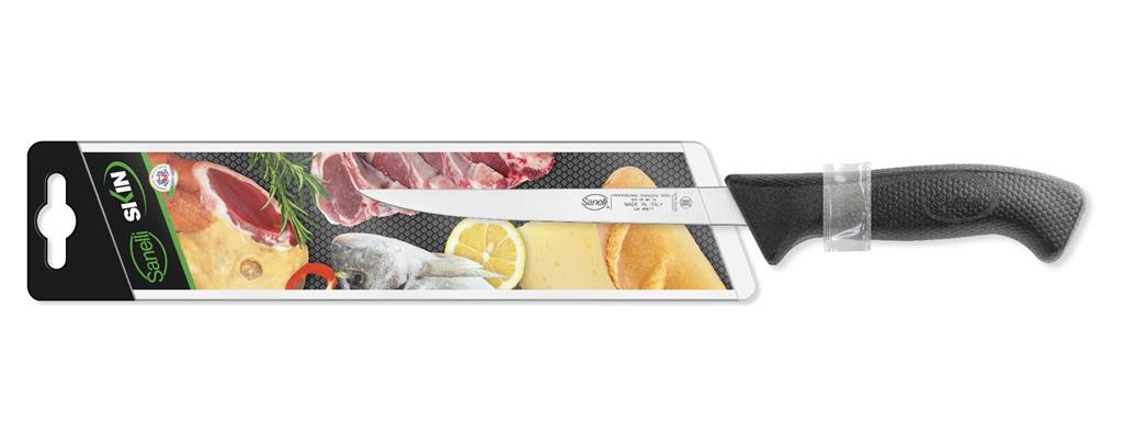 Nož za filetiranje / 16cm / flex / crni