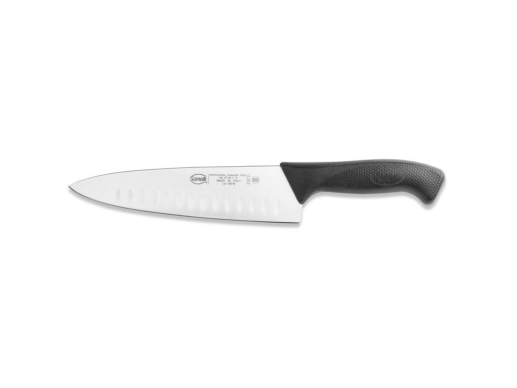 Kuhinjski nož / 21cm / rebrasti / Skin