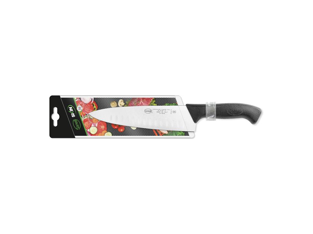 Kuhinjski nož / 21cm / rebrasti / Skin