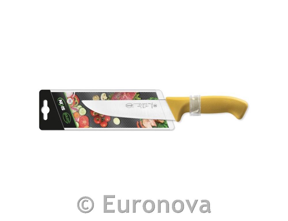 Mesarski nož / 18cm / žuti / Skin