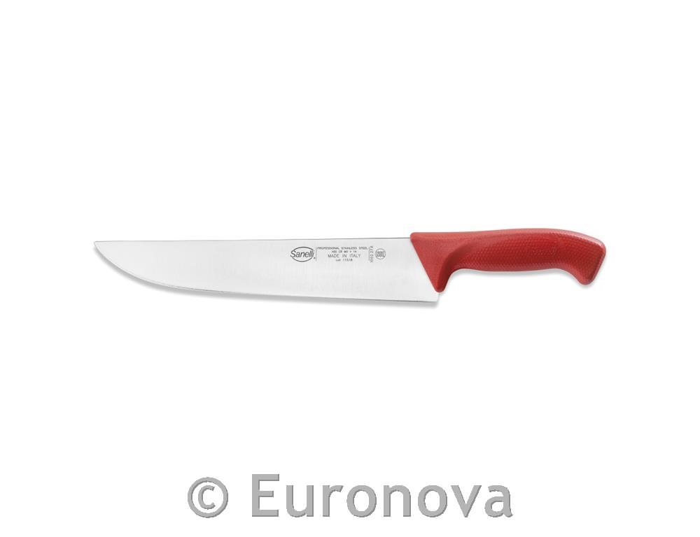 Mesarski nož / 27cm / crveni / Skin