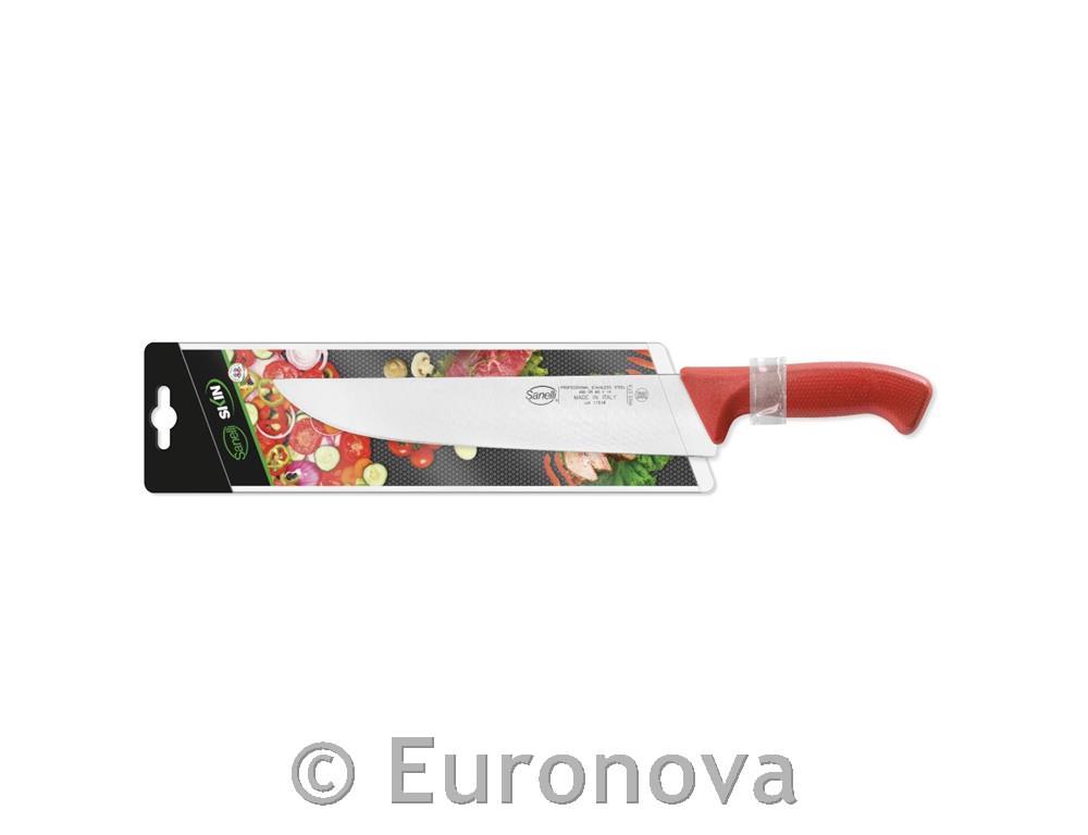 Mesarski nož / 27cm / crveni / Skin