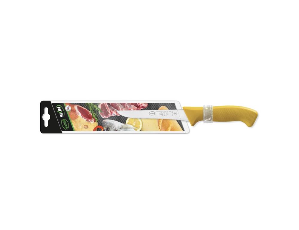 Nož za otkoštavanje / 16cm / žuti / Skin