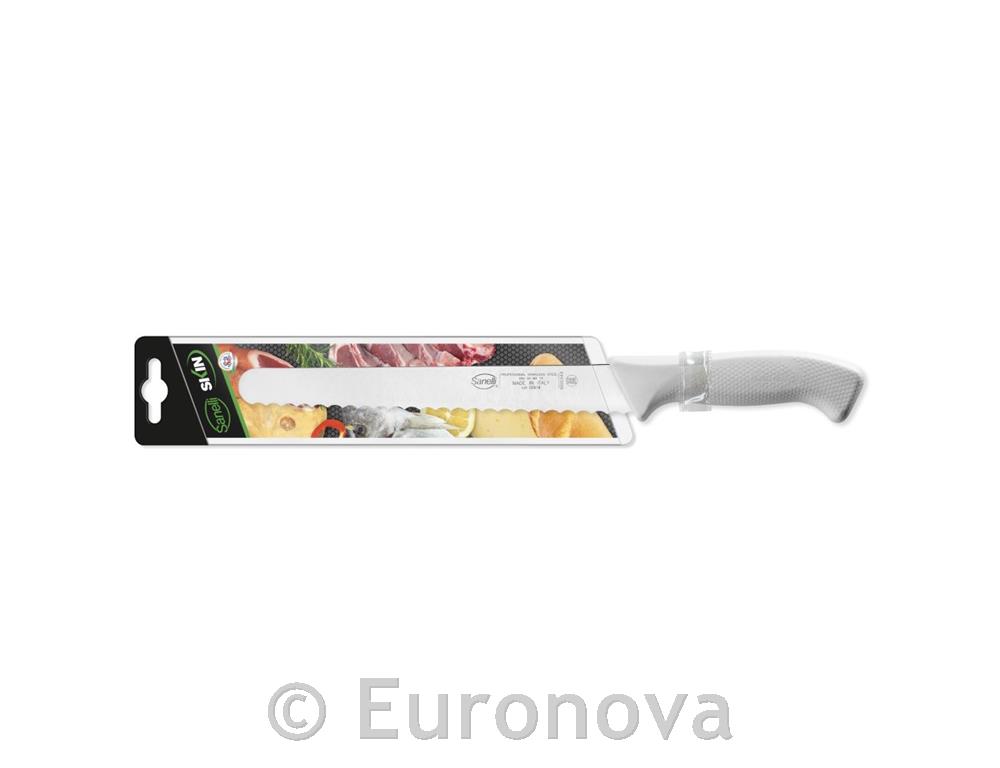 Nož za kruh / 24cm / bijeli / Skin