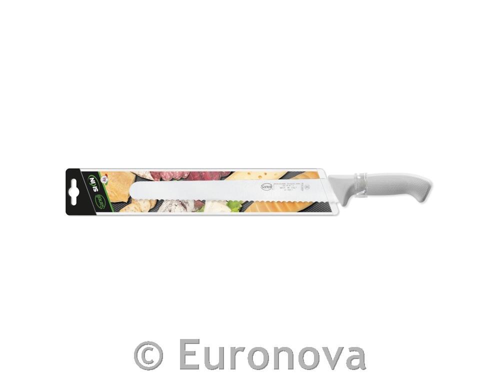 Nož za kruh / 32cm / bijeli / Skin