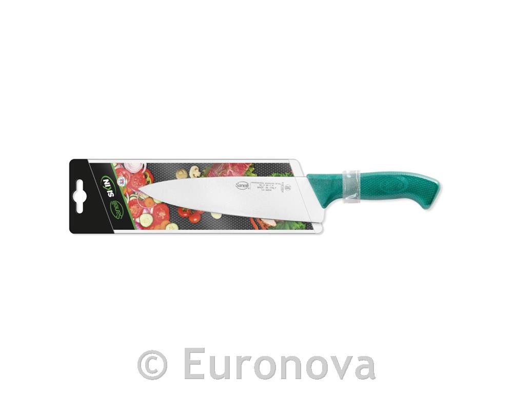 Kuhinjski nož / 21cm / zelen / Skin