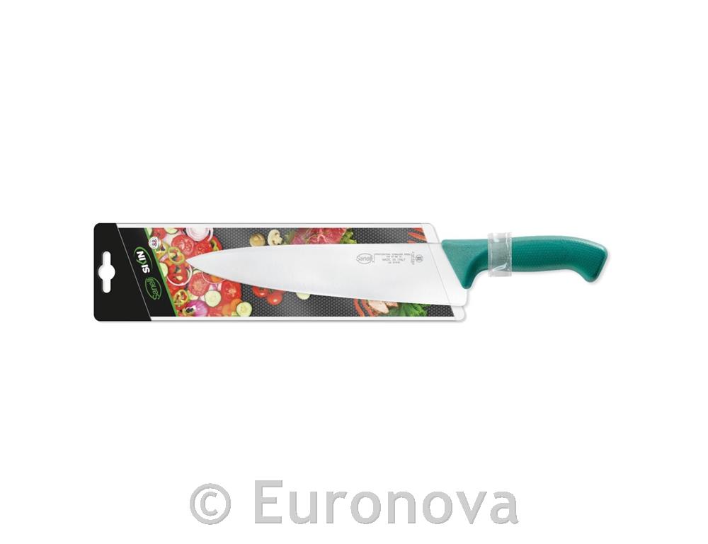 Kuhinjski nož / 25cm / zelen / Skin