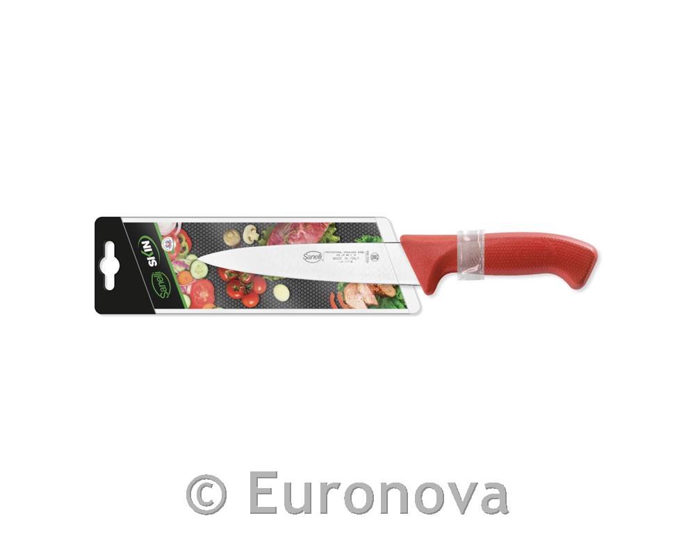 Mesarski ubodni nož /18cm/ crveni / Skin