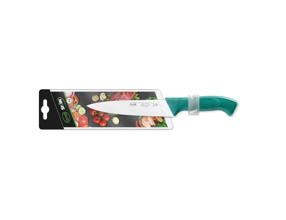 Kuhinjski nož / 18cm / zeleni / Skin