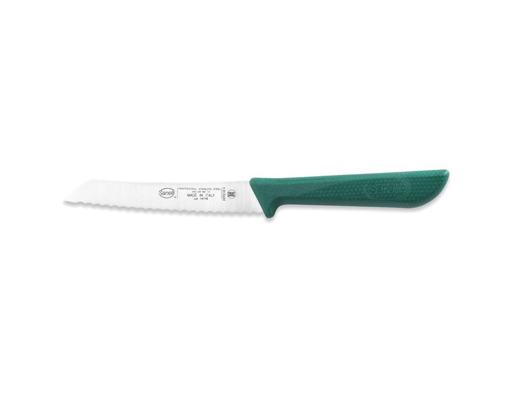 Nož za paradajz / 12cm / zeleni / Skin