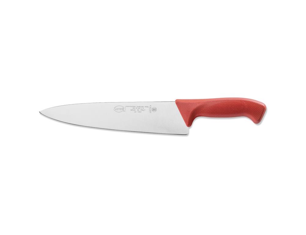 Kuhinjski nož / 25cm / crveni / Skin