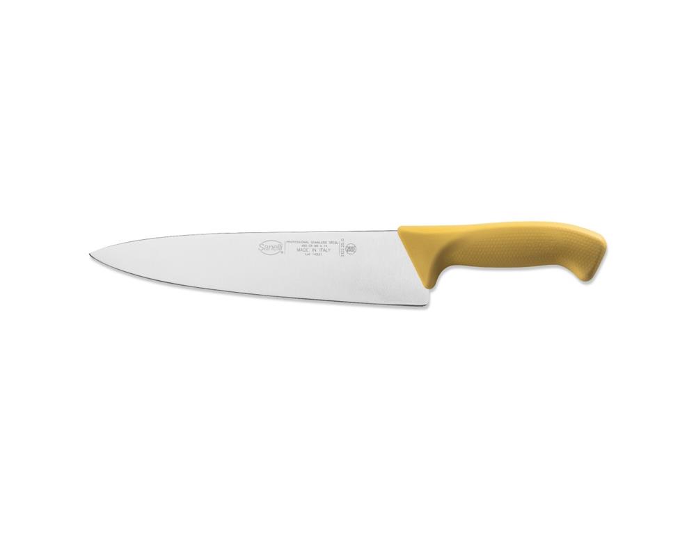 Kuhinjski nož / 25cm / žuti / Skin