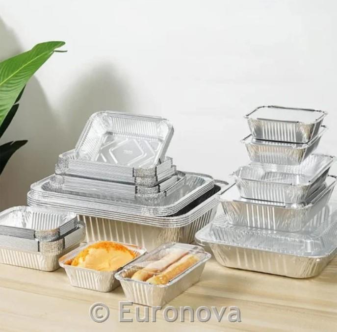 Aluminijske posude/865ml/21x15x4/ 100kom