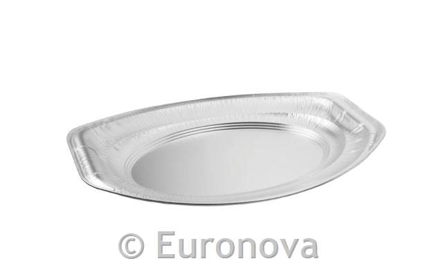 Alu pladanj oval / 43x28cm / 10kom