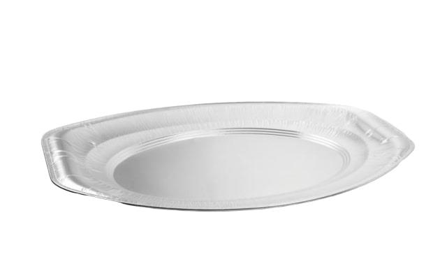 Alu pladanj oval / 55x35cm / 10kom