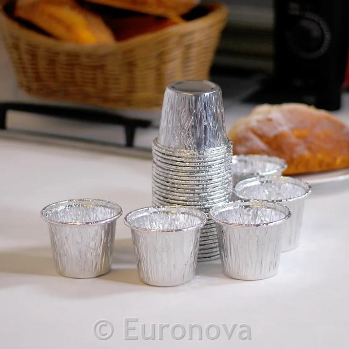Aluminijske posude / 115ml / 6cm /100kom