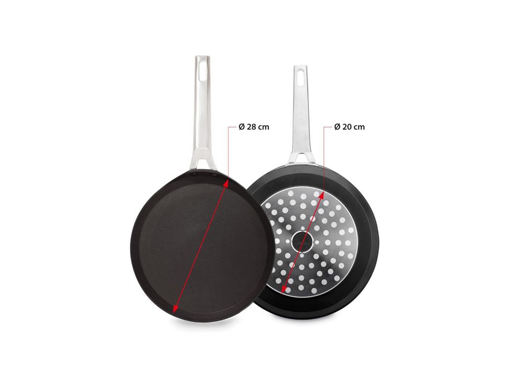 Alu tava za palačinke / 28cm / non-stick