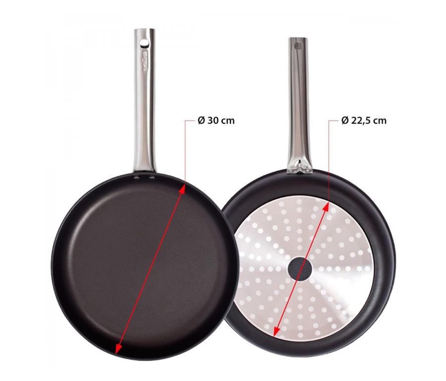 Aluminij tava / 30cm / 3mm / Indukcija
