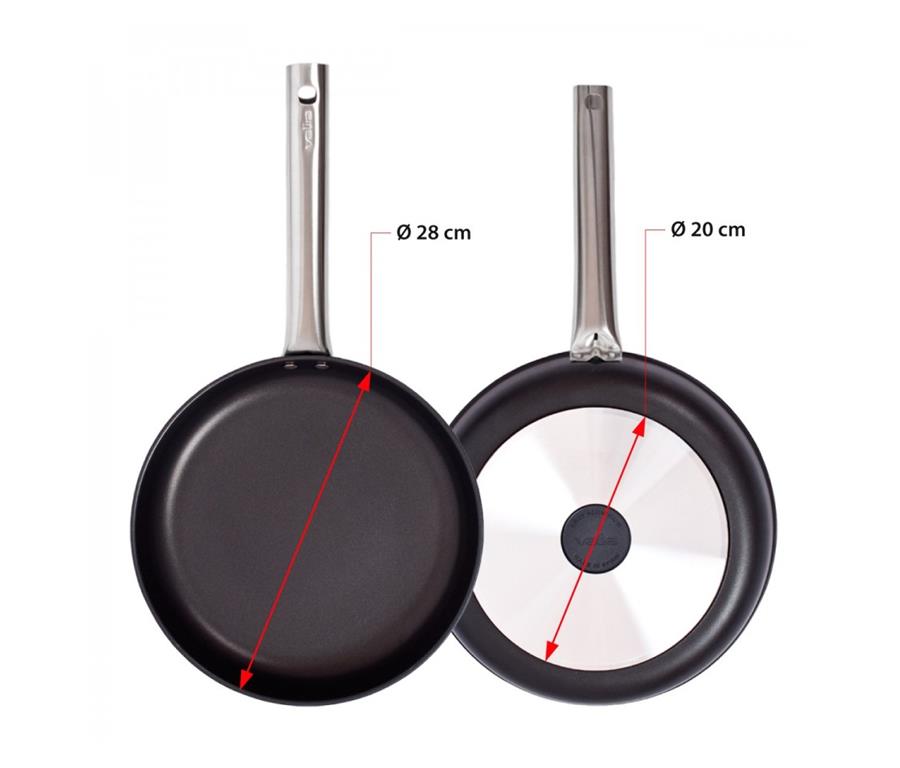 Aluminij tava /28cm/3mm/ Nonstick