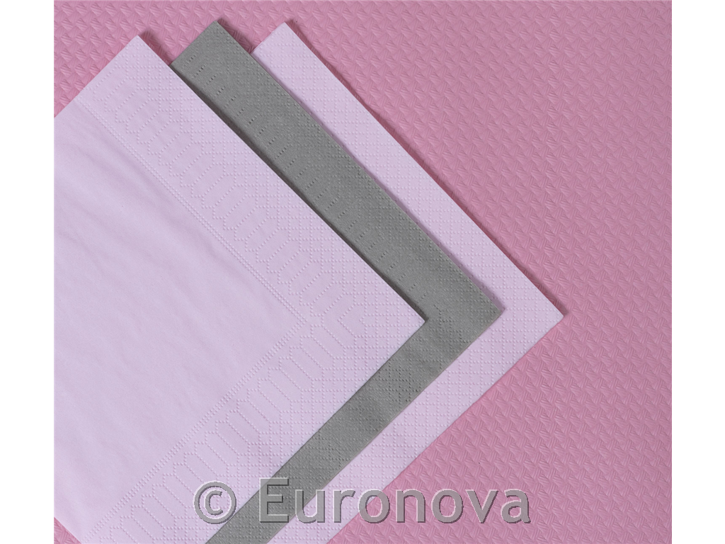 Salvete / 2-sl / 40x40cm /pink/ 250kom