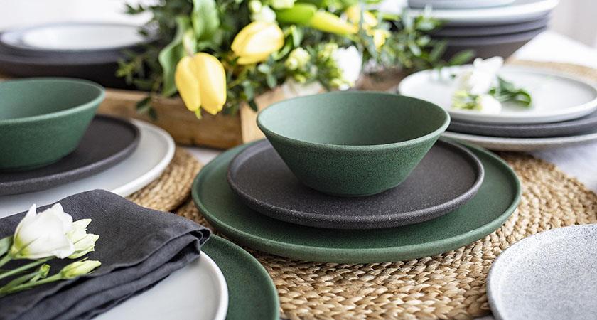 Granit plitki tanjur / 24cm / Glazed