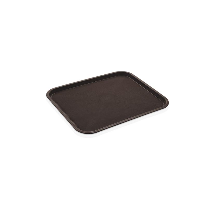 Poslužavnik fast food / 35x26cm / smeđi