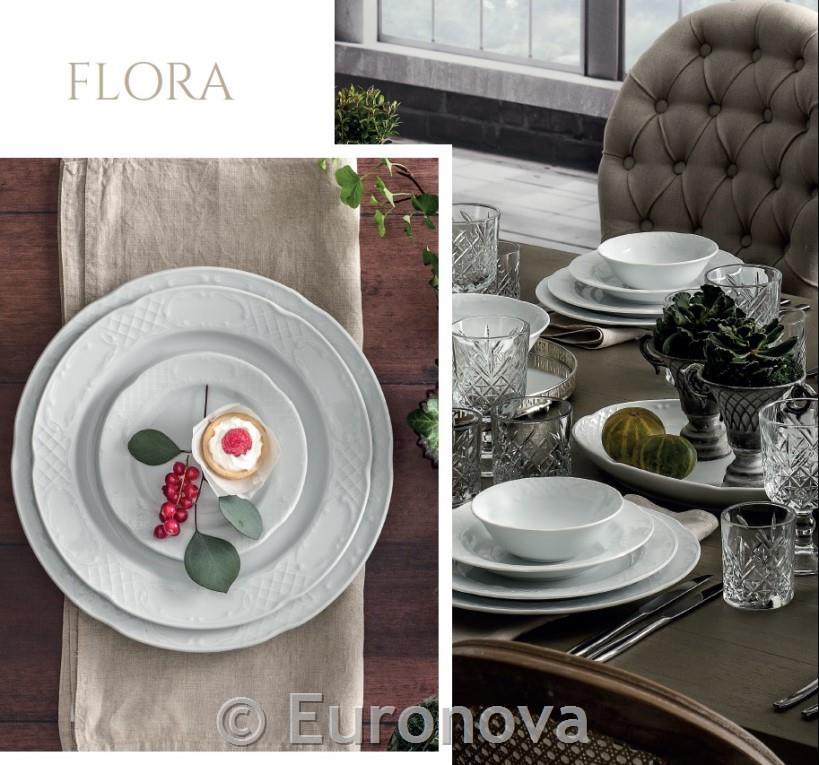 Flora šalica i tanjurič / 16cl / 12 seto