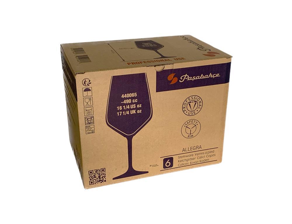 Allegra čaša za vino / 49cl / 6kom