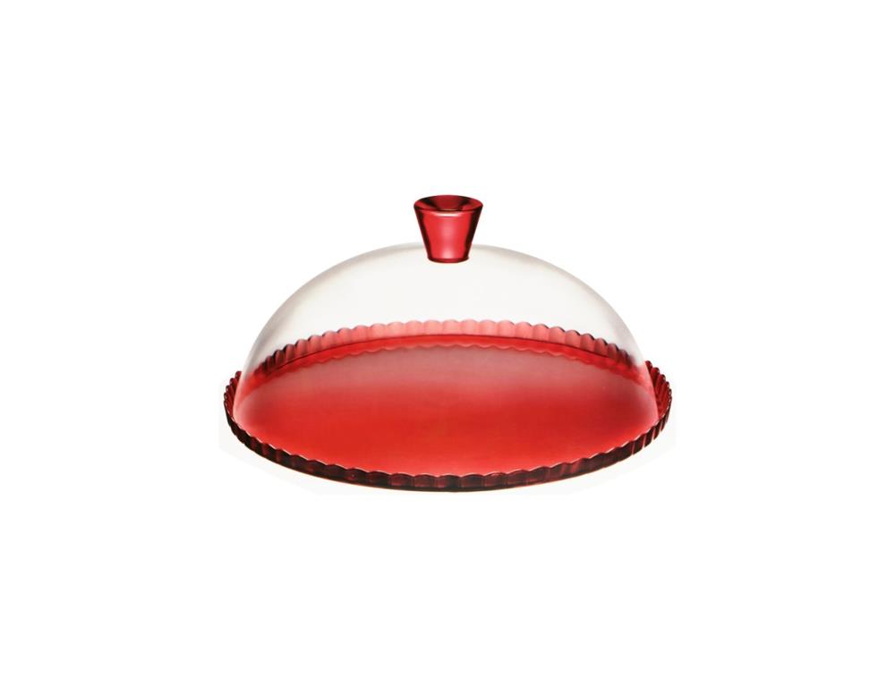 Patisserie servirni etažer /crveni/ 32cm