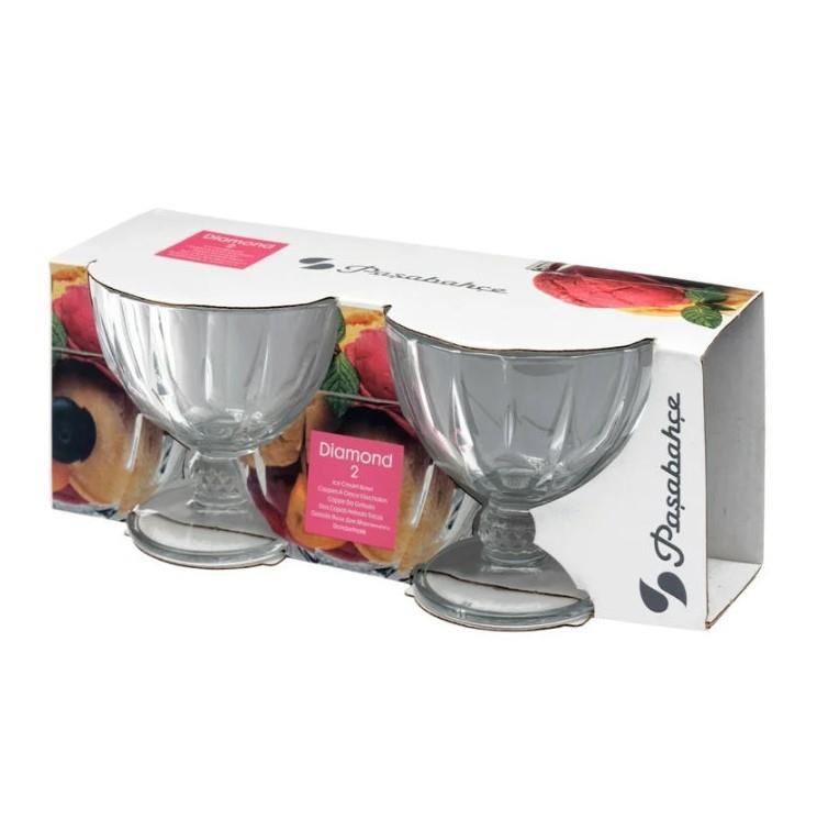 Diamond čaša za sladoled / 28cl / 2kom