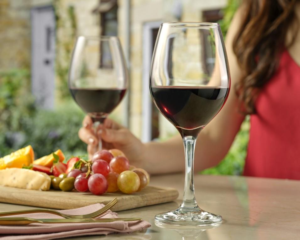 Amber časa za vino / 46cl / 6kom