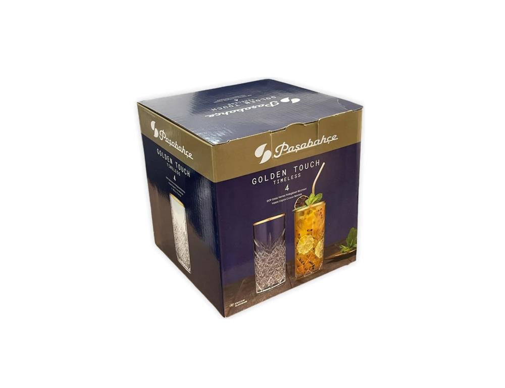 Timeless čaša LD / 30cl /zlatni rub/4kom