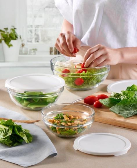 Zdjela Chef's / 14-17-20cm / set s poklo