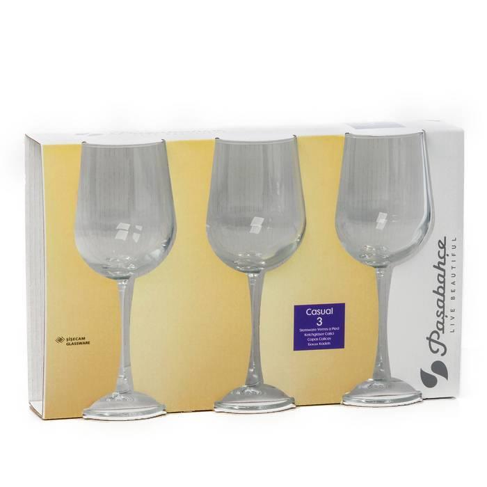Casual čaša za vino / 30cl / set 3kom