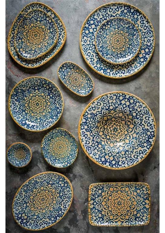Alhambra ova.tanjur Gourmet /19x11/12kom