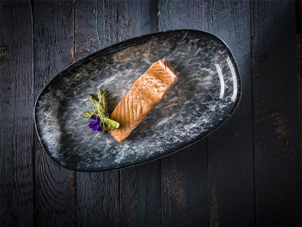 Sepia ov.tanjur Gourmet / 34x19cm / 6kom