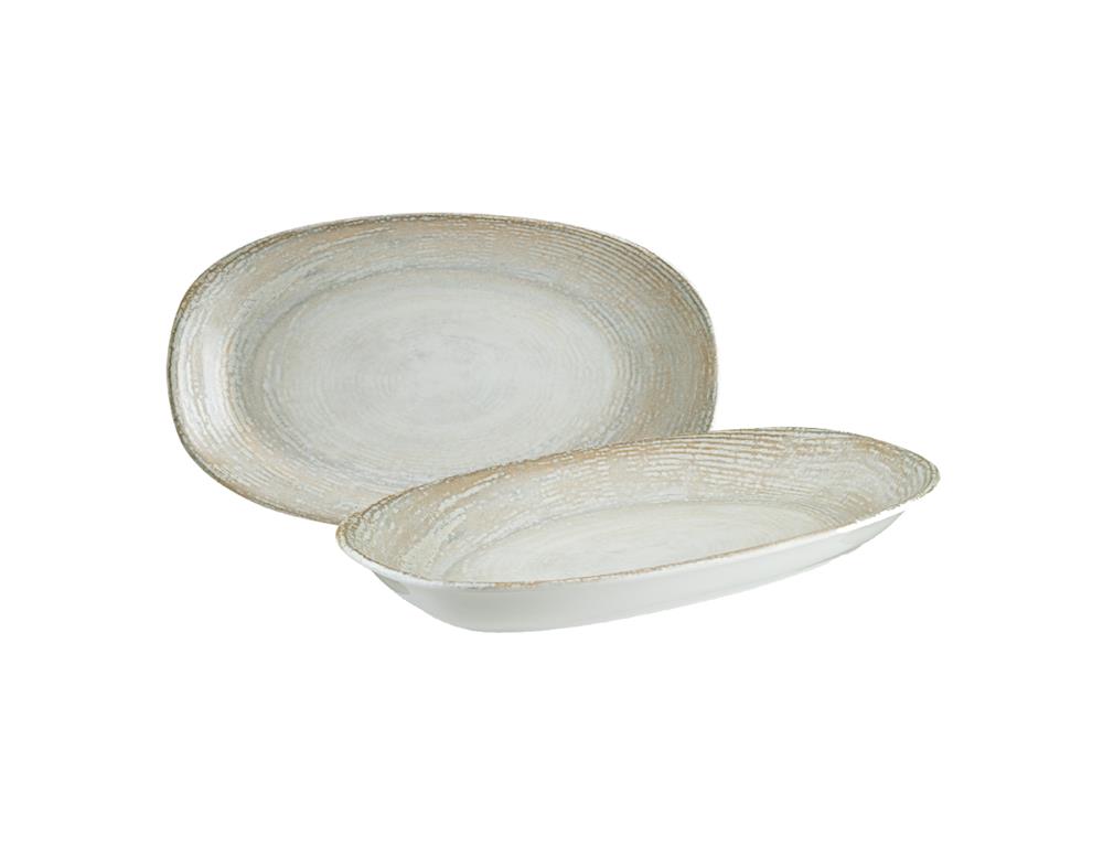 Patera ovalni tanjur Gourme /19x34/ 6kom