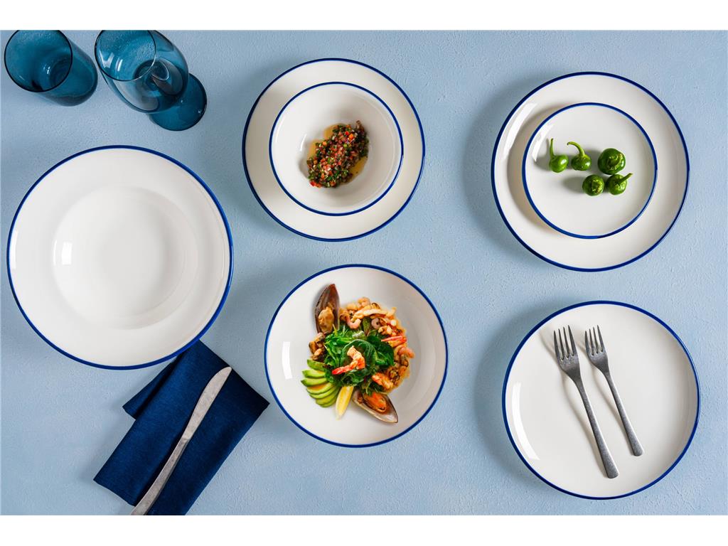Linea Blue zdjela Gourmet / 16cm / 12kom