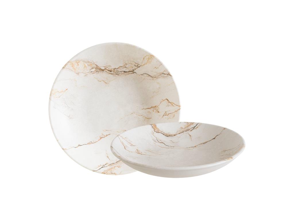 Granix duboki tanjur Bloom / 23cm / 6kom