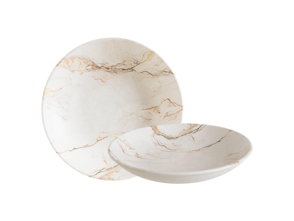 Granix duboki tanjur Bloom / 25cm / 6kom