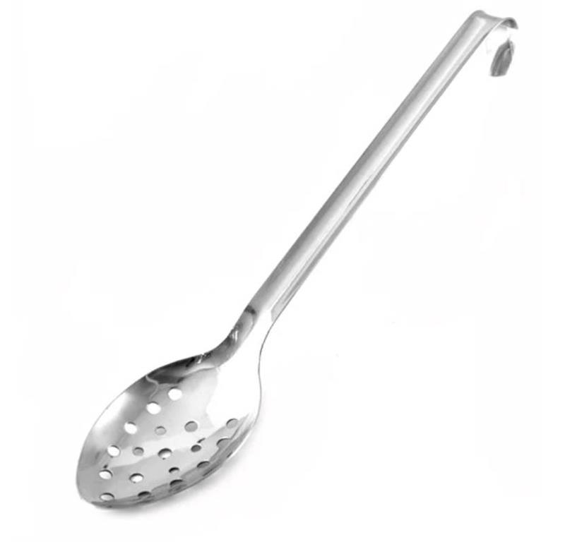 Žlica za posluživanje / 40cm / perforira