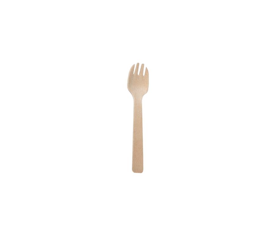 Drvene desertne vilice / 10cm / 100kom