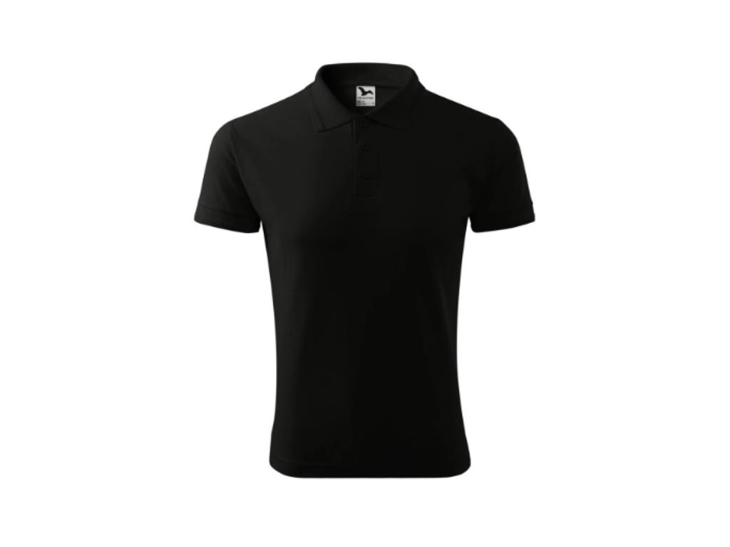 Polo majica / 100% pamuk / M / crna