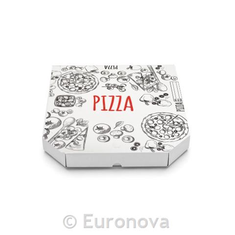 Kutije za pizzu / 33x33x4 /100kom/ Print